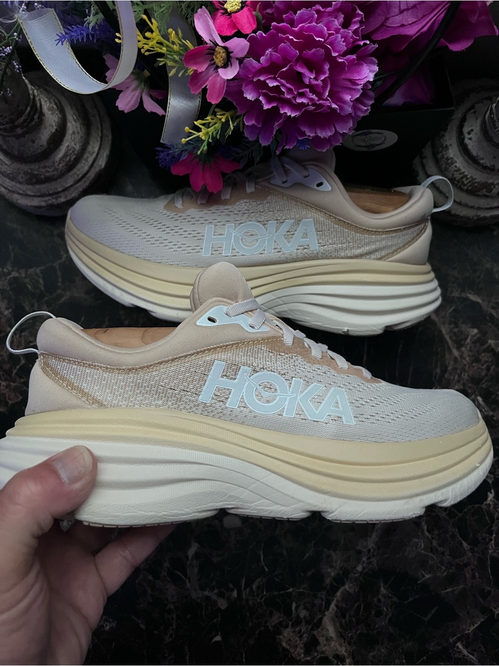 Hoka One Bondi 8
Super Comfort
Athletic/Medical Field Shoes
Size 7.5 for Women